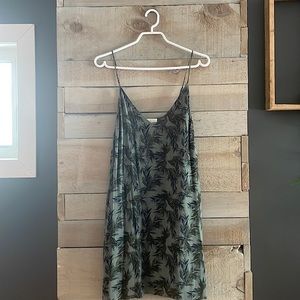 WILFRED printed mini slip dress